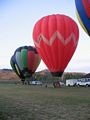Hot air balloons in Medora