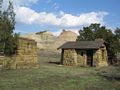 Old entrance station to Theodore Roosevelt National Park